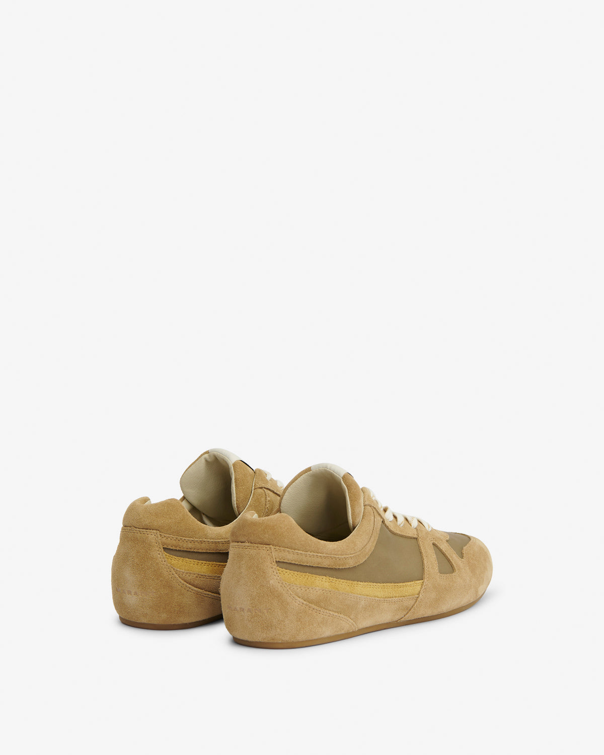 Baskets Sennyh Low Homme — Kaki, vue 3 ; référence BK0098HAD2E01N67KI