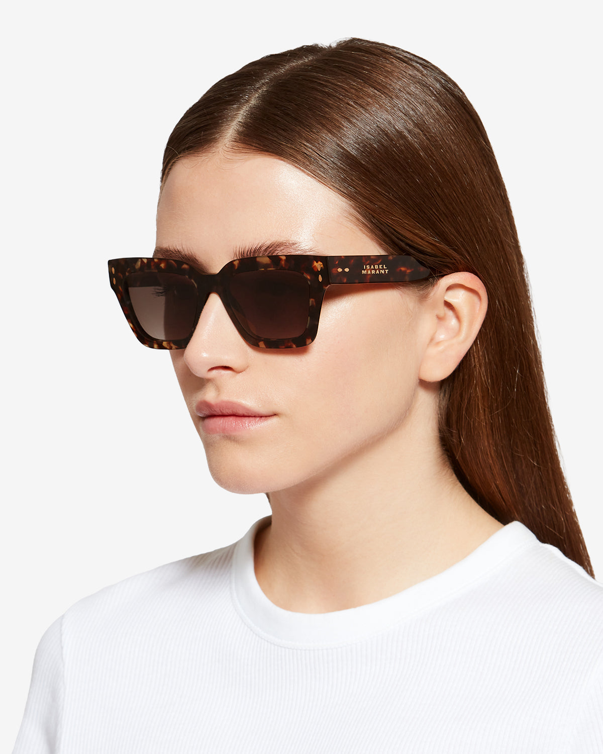 Lunettes de soleil Carmy — Havana-marron s, vue 3 ; référence IM0251SA2L02L086HA