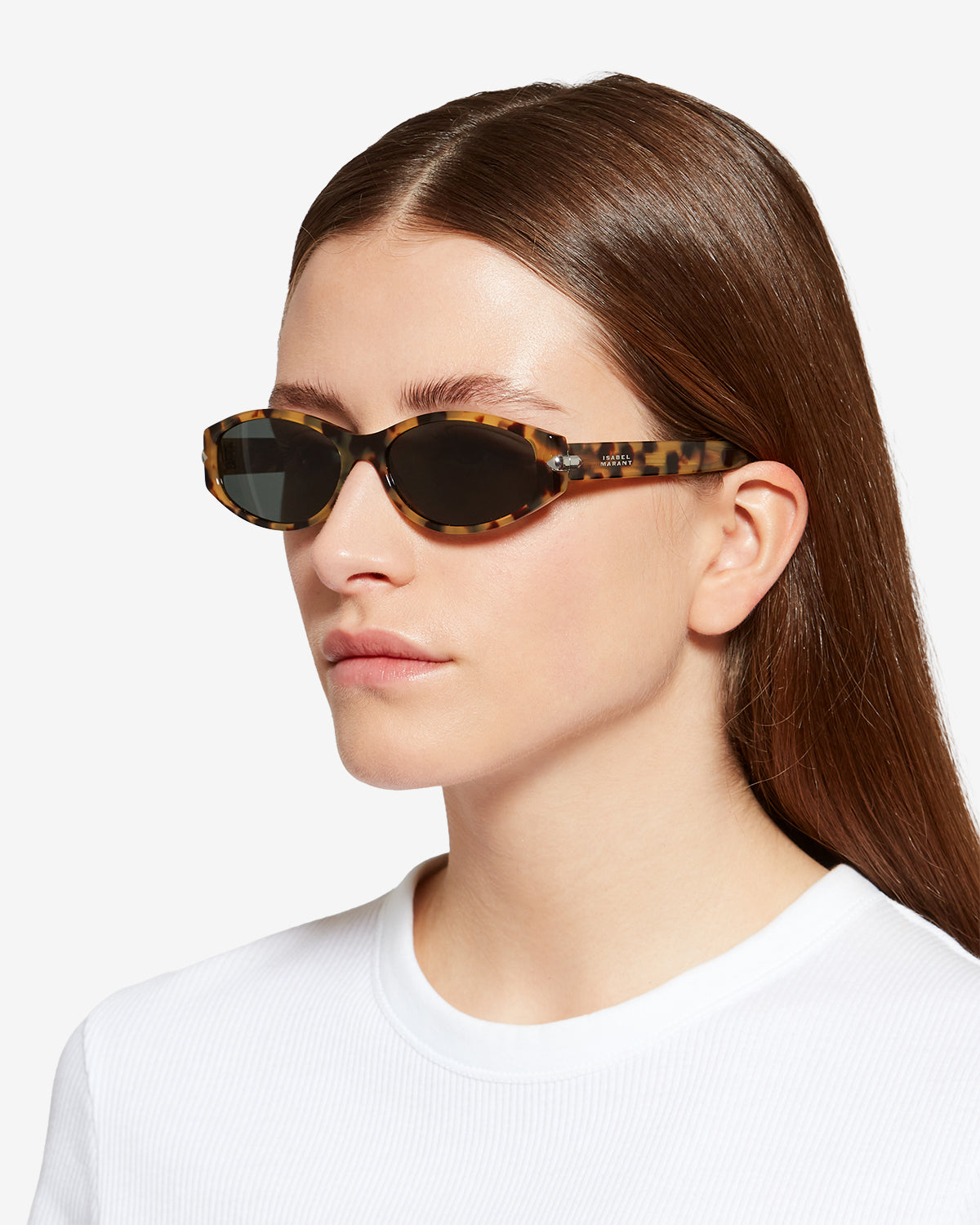 Lunettes De Soleil Pixa — Havane miel-vert, vue 3 ; référence IM0265SD2L01LC9BQT