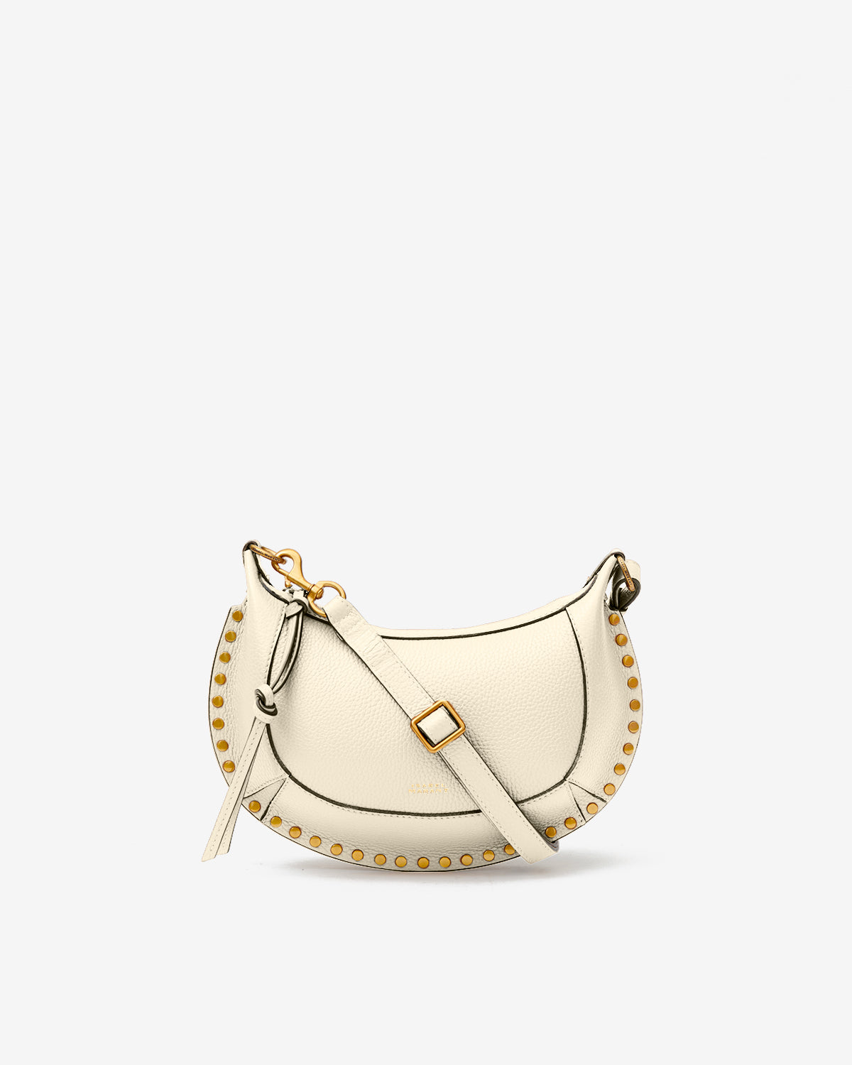 Sac Oskan Moon en cuir grainé — Beige, vue 2 ; référence PP0003FAD1C04M20CK