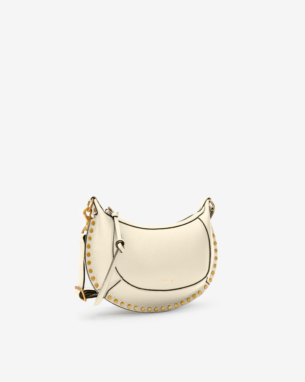 Sac Oskan Moon en cuir grainé — Beige, vue 3 ; référence PP0003FAD1C04M20CK