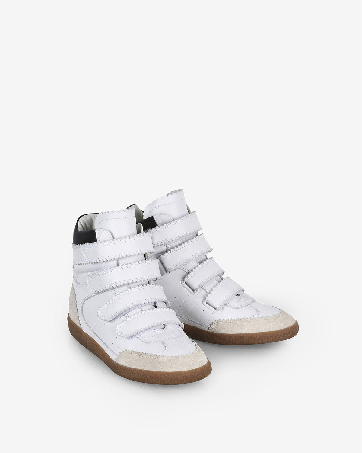 Baskets Bilsy — Blanc, vue 3 ; référence BK0015FAA1E21S20WH