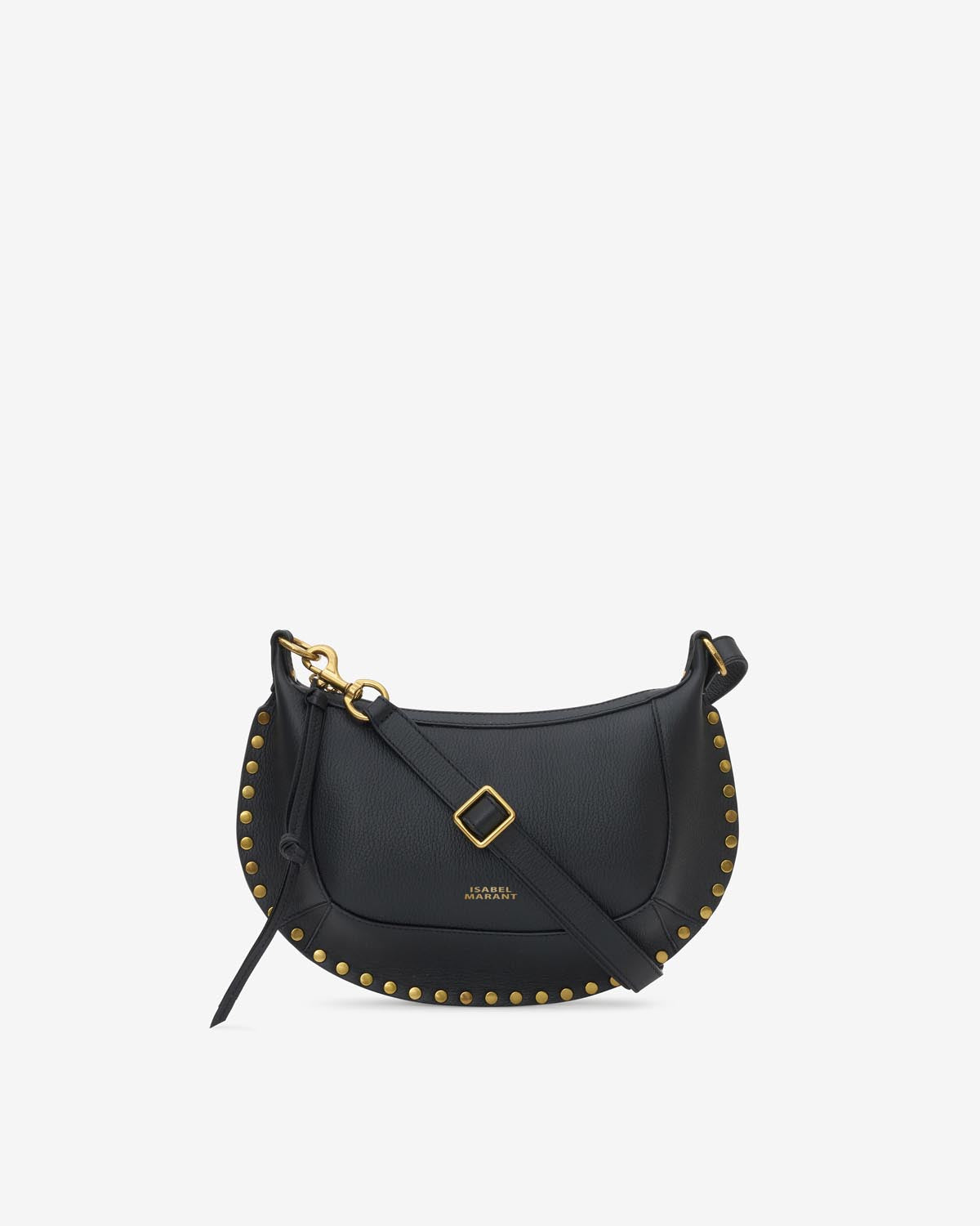 Sac Oskan Moon en cuir grainé — Noir, vue 2 ; référence PP0003FAD1C04M01BK