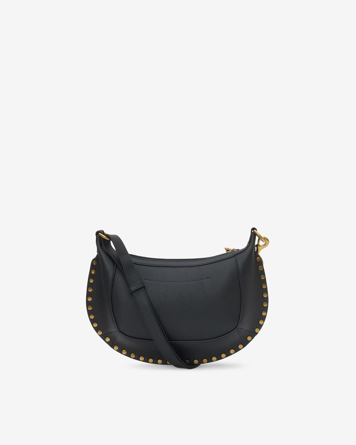 Sac Oskan Moon en cuir grainé — Noir, vue 3 ; référence PP0003FAD1C04M01BK