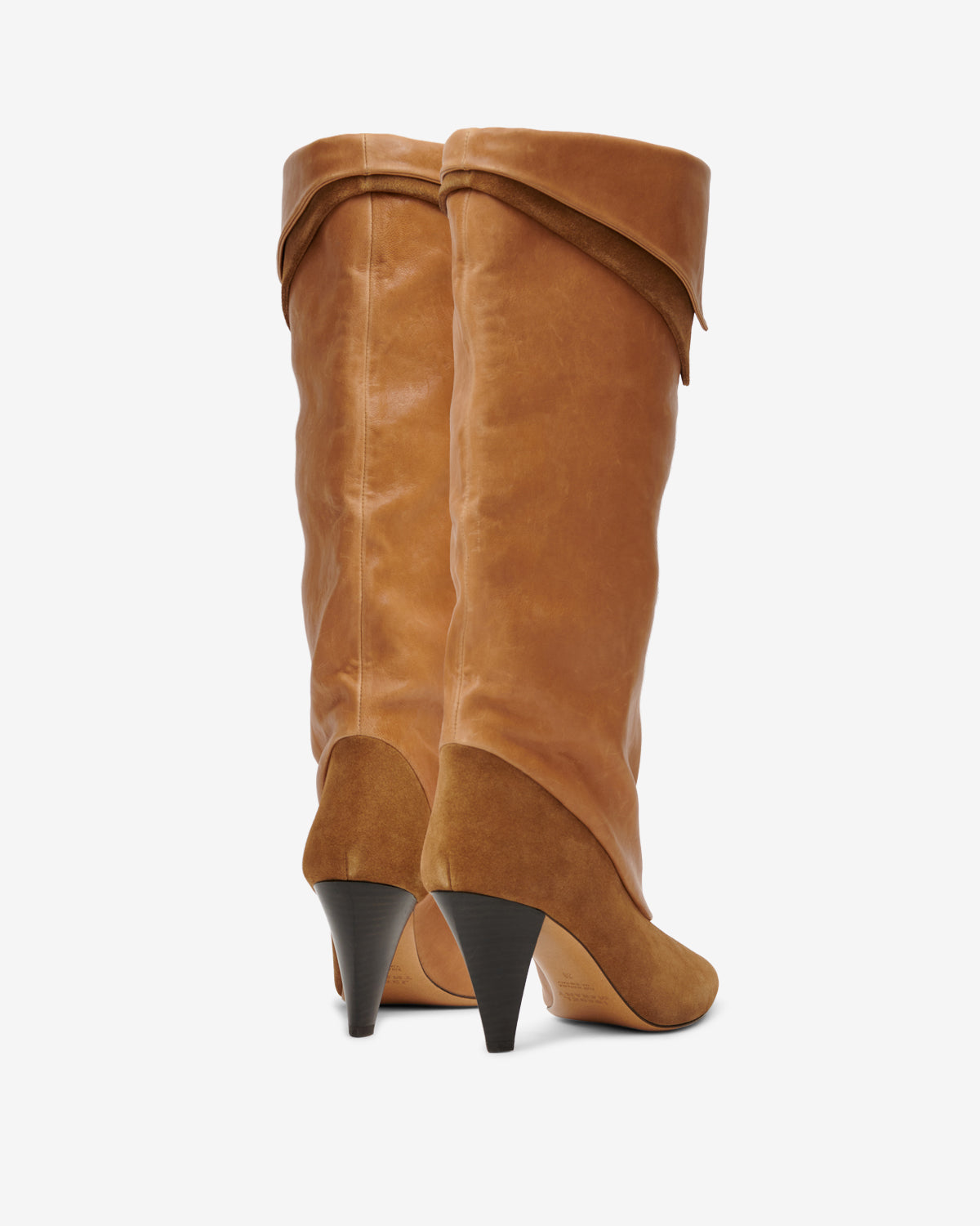 Bottes Lezra — Cognac, vue 2 ; référence BT0054FAD3A01S50CO