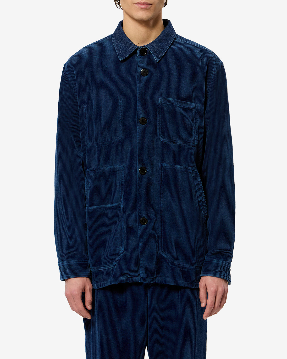 Veste Arzur — Bleu indigo, vue 1 ; référence VE0778HAD3G01H30IN