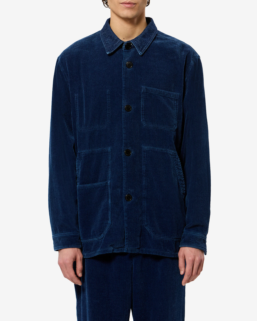 Veste Arzur — Bleu indigo, vue 1 ; référence VE0778HAD3G01H30IN