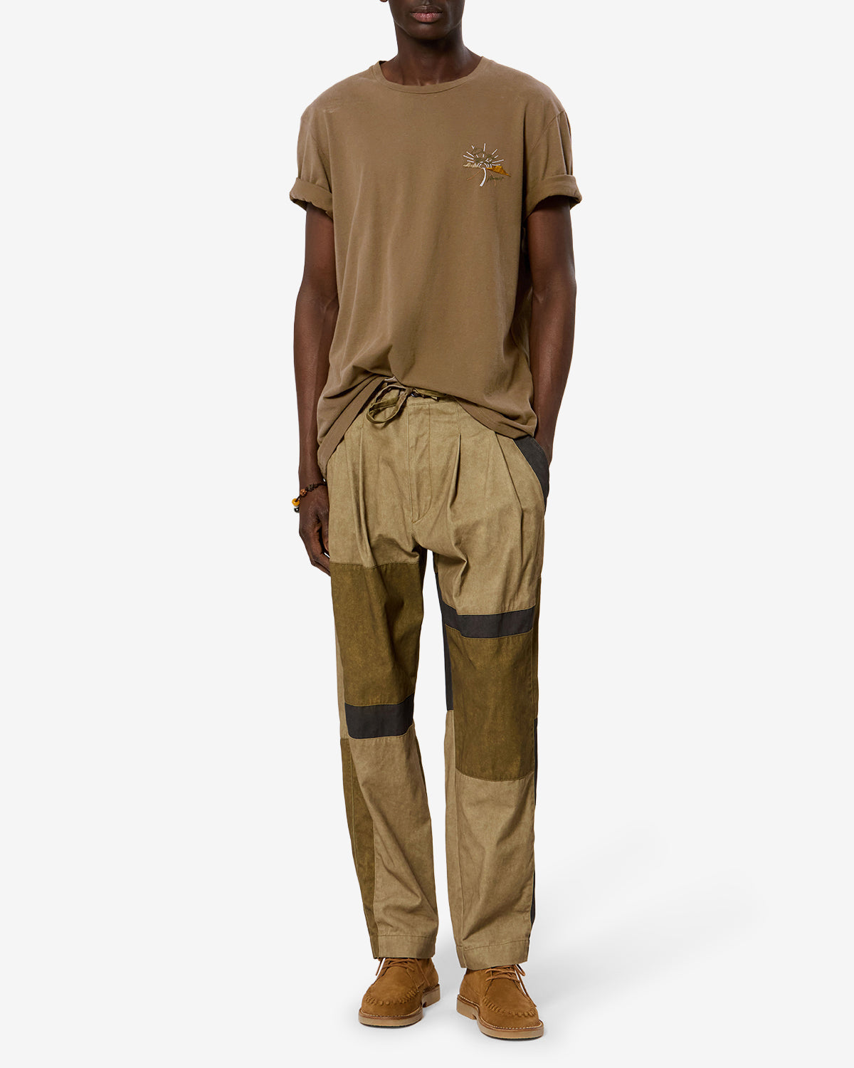 T-shirt Honore — Kaki, vue 2 ; référence TS0052HED2N02H67KI