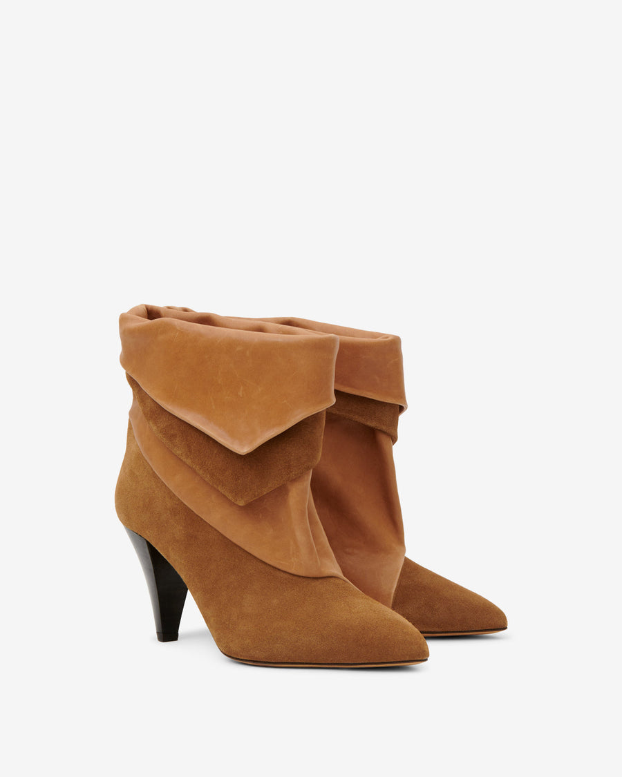 Bottines Lyone — Cognac, vue 2 ; référence BO0278FAD3A01S50CO