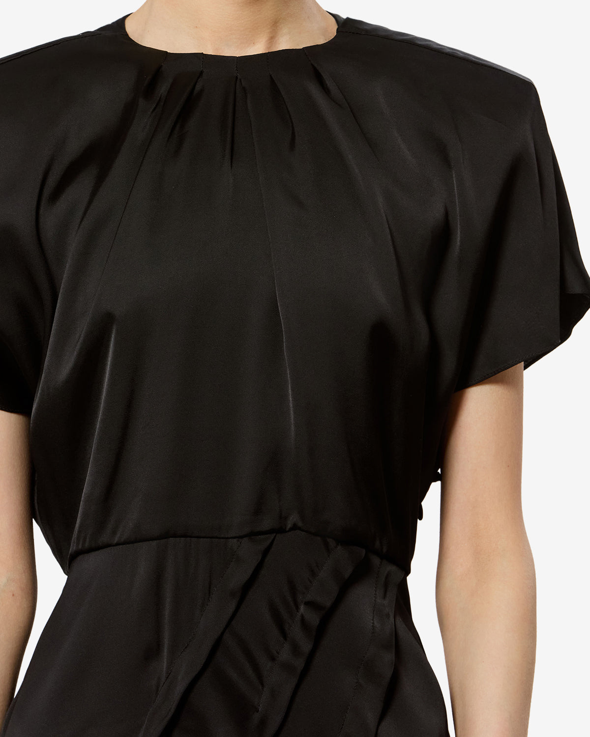 Robe Namsha — Noir, vue 2 ; référence RO1191FAD3J13I01BK