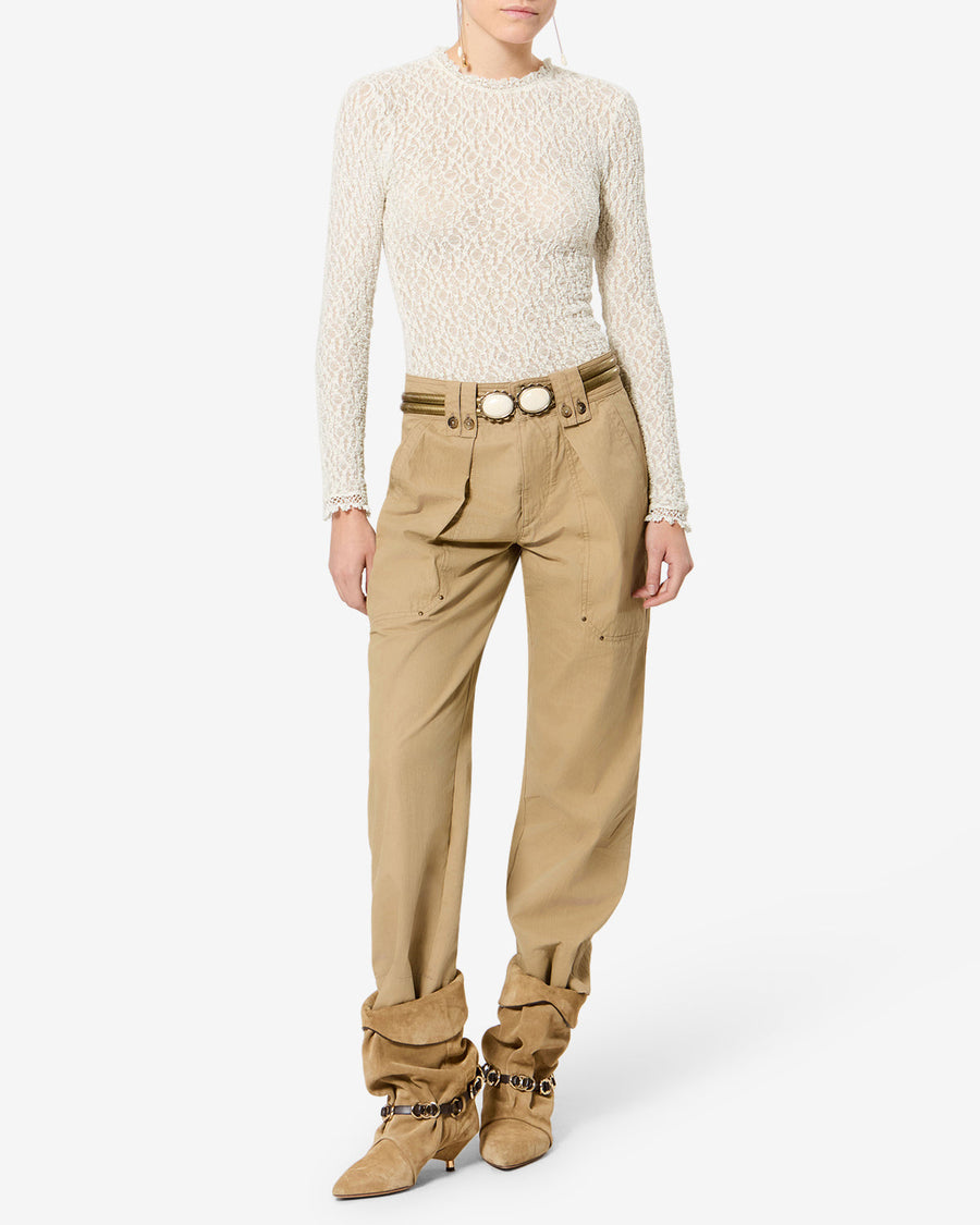 Top Brany — Blanc, vue 2 ; référence HT0926FAD3J17I20WH