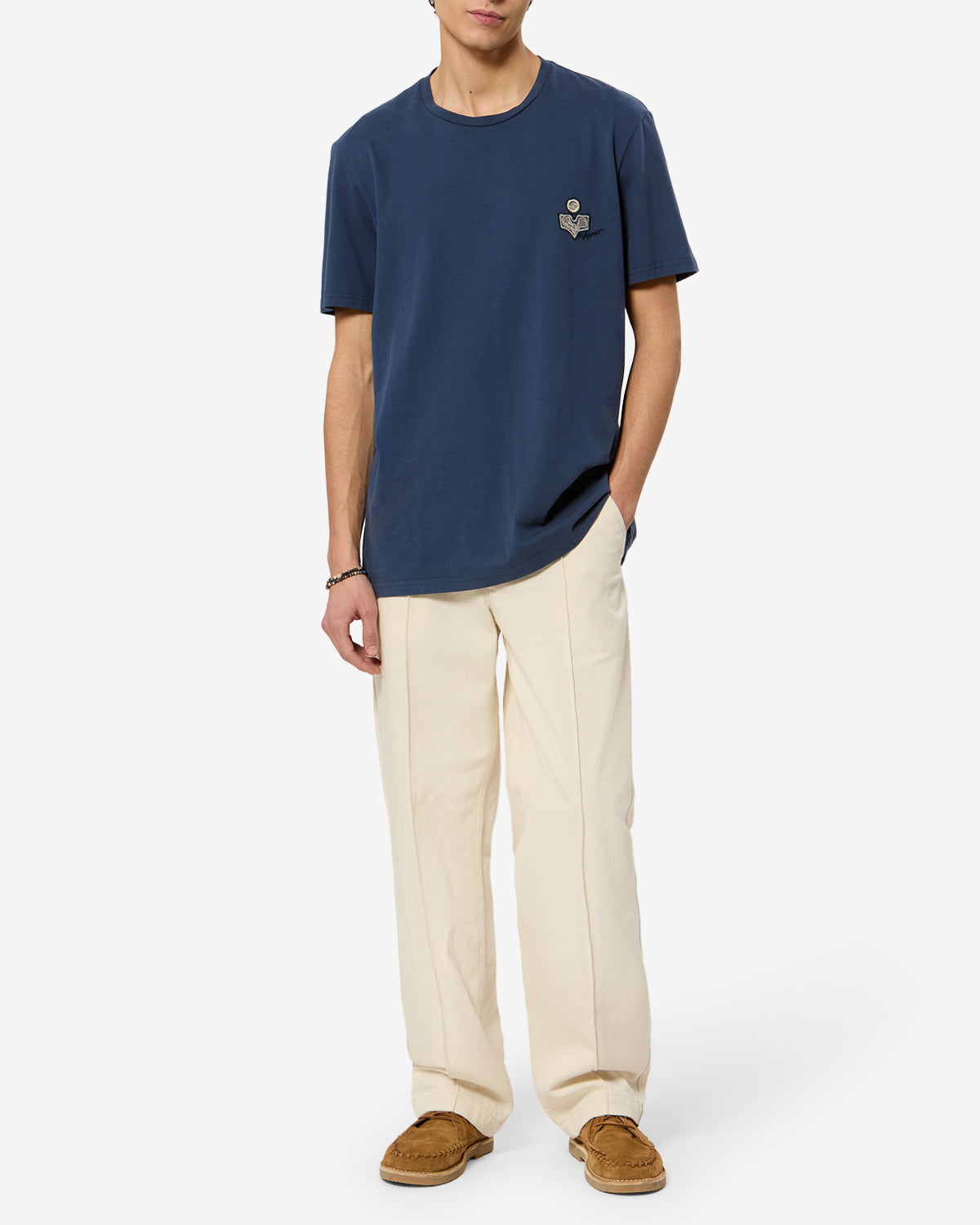 T-shirt Honoré — Bleu marine, vue 2 ; référence TS0052HED3N06H30NA