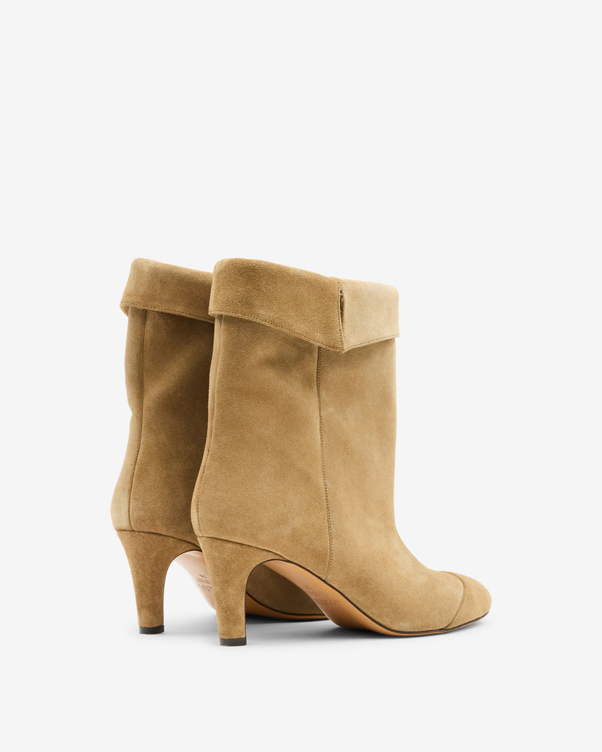 Bottines Eldra — Taupe, vue 3 ; référence BO0280FAD3A37S50TA