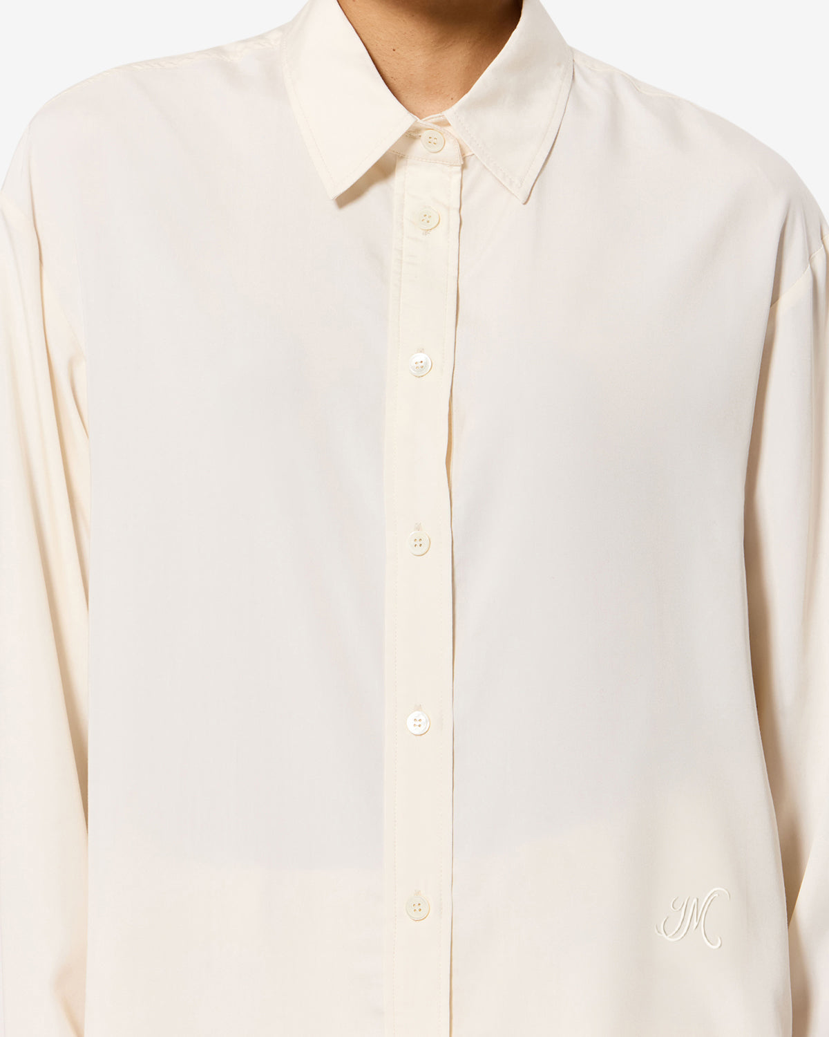 Chemise Fabriza — Écru, vue 3 ; référence CH0177FDD3I03I23EC
