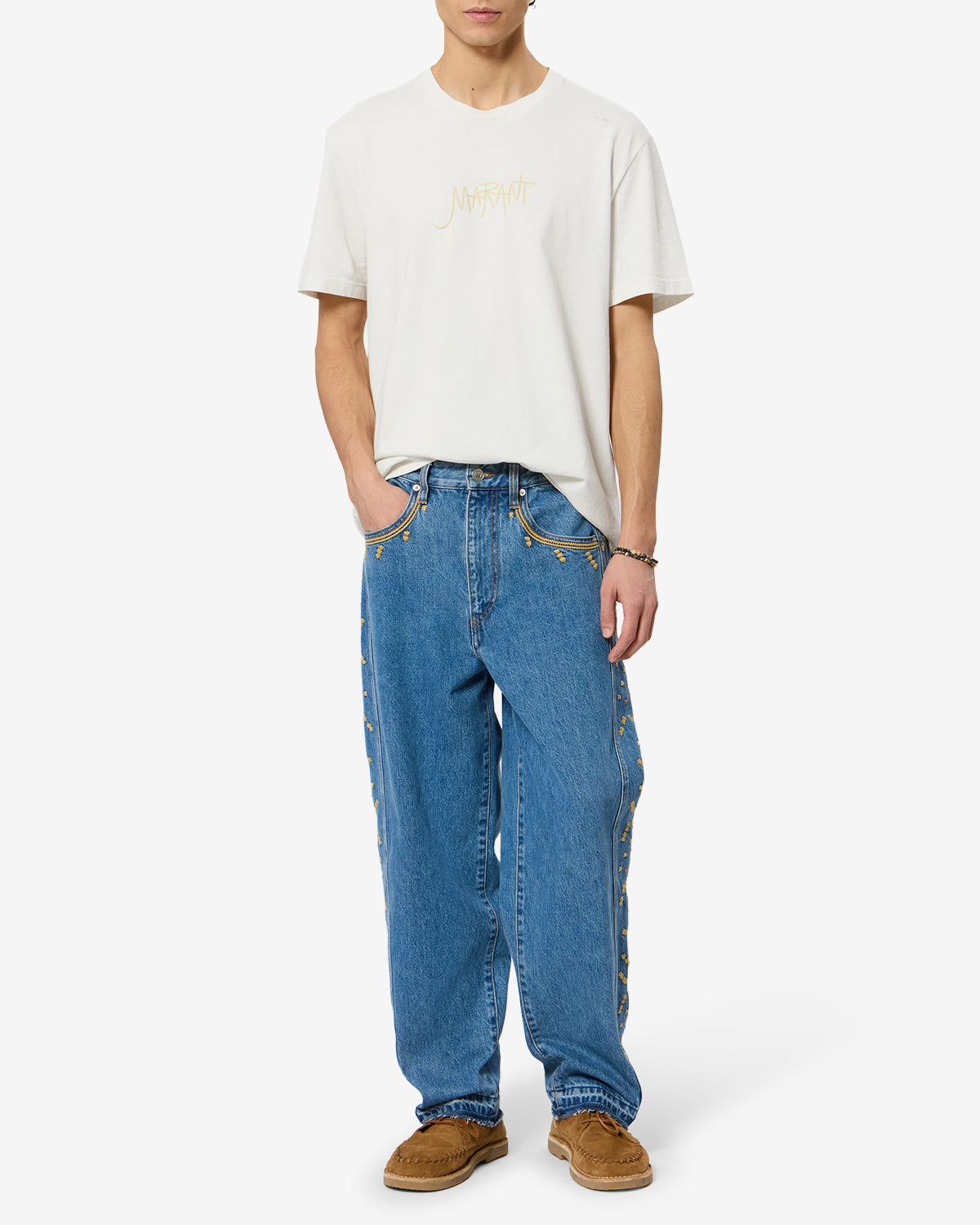 T-shirt T-shirt Tee Shirt Honore — Off blanc, vue 2 ; référence TS0052HCD3N09H20OF