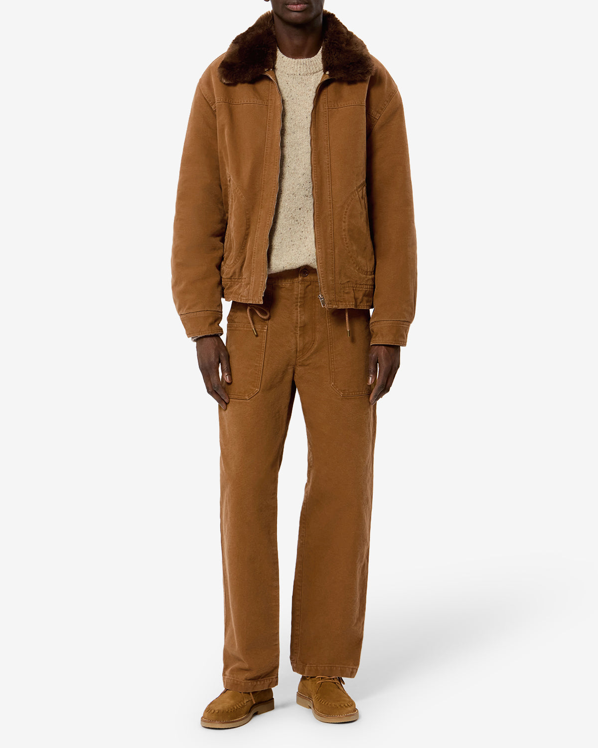 Manteau Amaric — Caramel, vue 2 ; référence MA0594HAD3G05H50CA