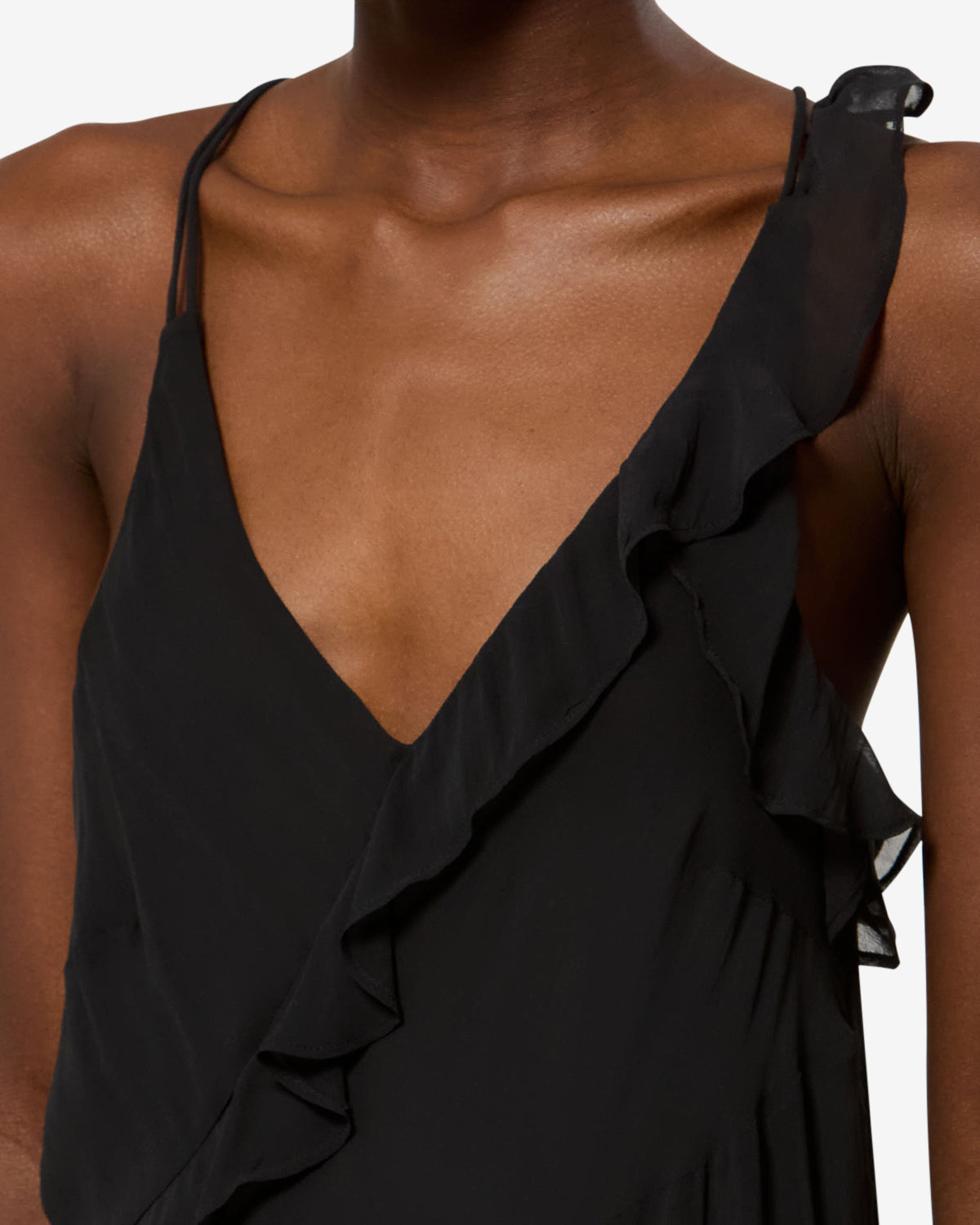 Robe Luxie — Noir, vue 2 ; référence RO1002FAD3J01E01BK