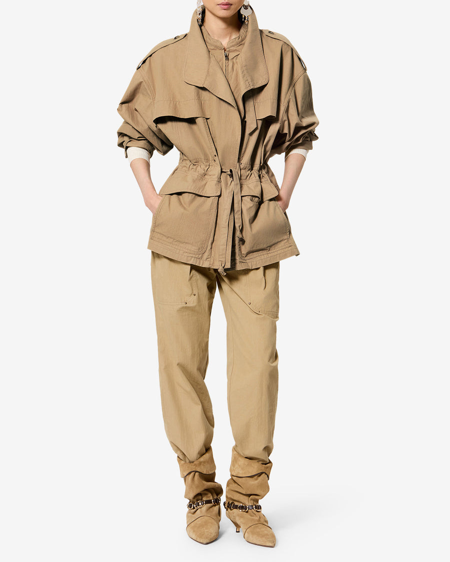 Veste Adelys — Clair kaki, vue 2 ; référence VE0750FAD3G02I67LK