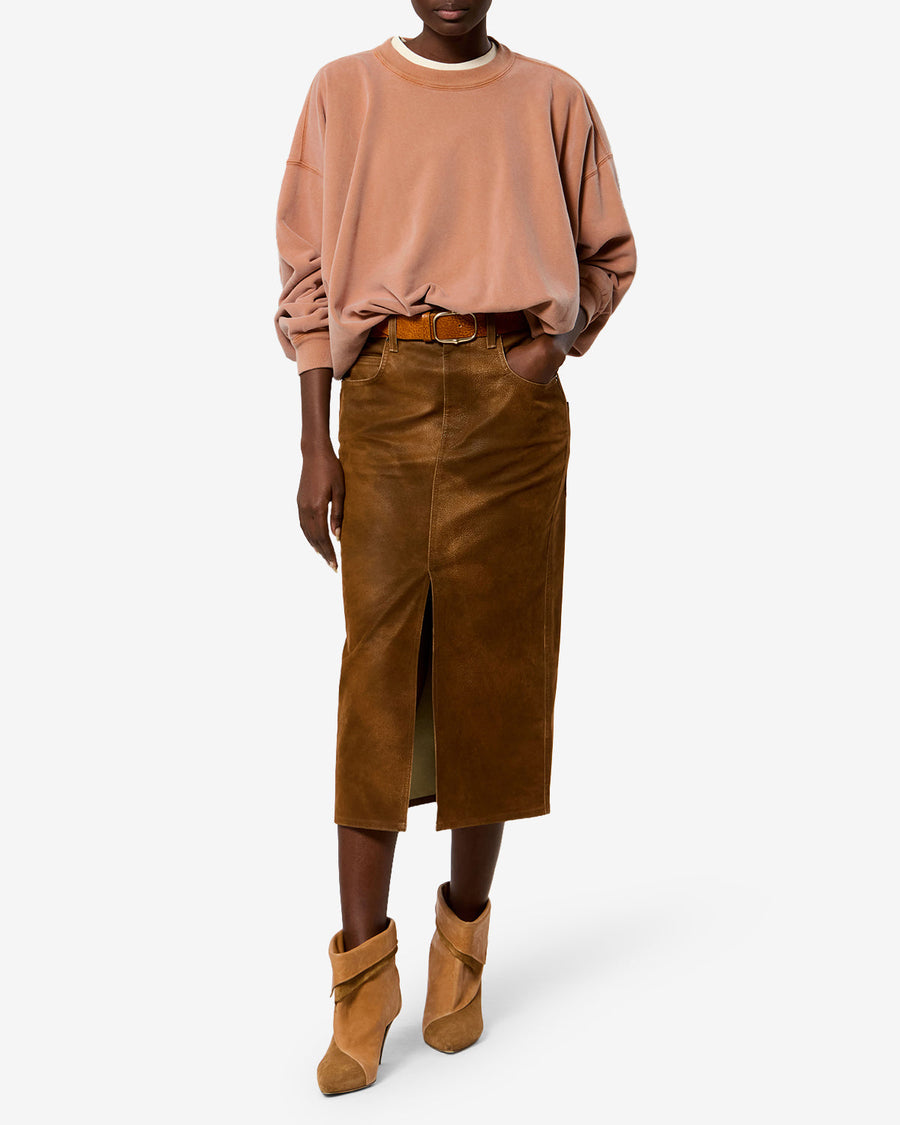 Sweatshirt Sauria — Orange, vue 2 ; référence SW0149FAD1M01E11RU