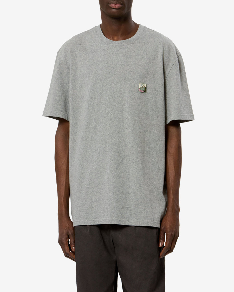 T-shirt Hugo — Gris, vue 1 ; référence TS0149HED1N07H02GY