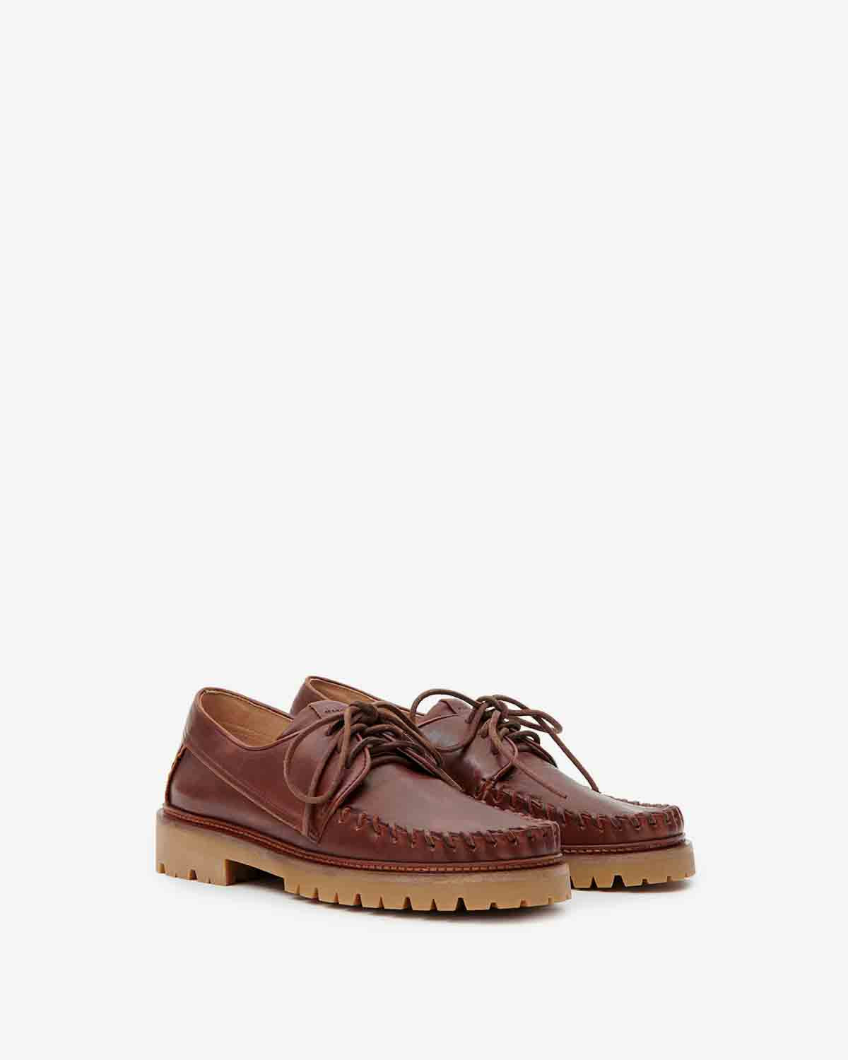 Mocassins Byren — Marron, vue 2 ; référence MC0041HAD3A02N50BW