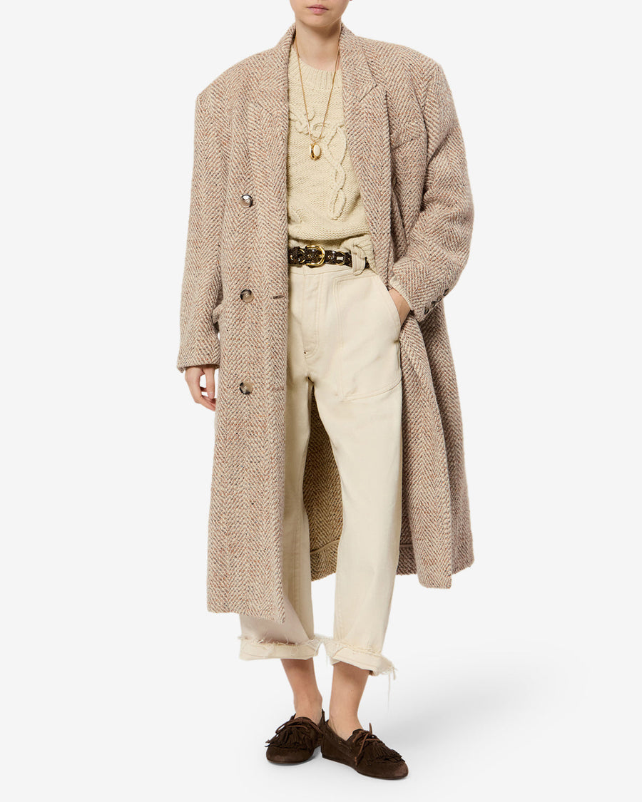 Manteau Pilda — Beige, vue 1 ; référence MA0566FAD3E02E90BE