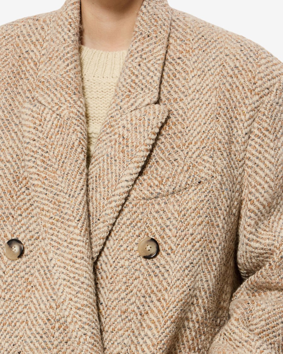 Manteau Pilda — Beige, vue 2 ; référence MA0566FAD3E02E90BE