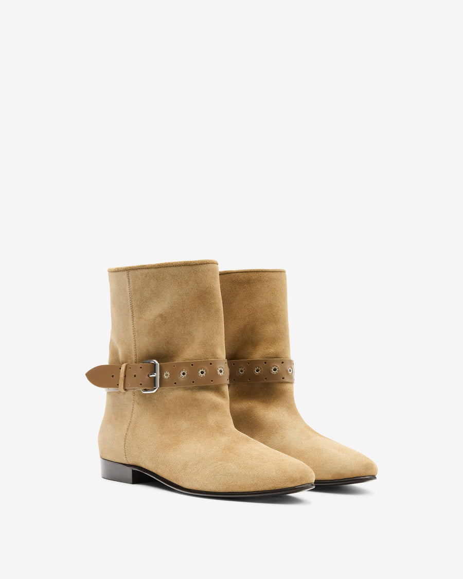 Bottines Reena — Taupe, vue 2 ; référence BO0295FAD3A07S50TA
