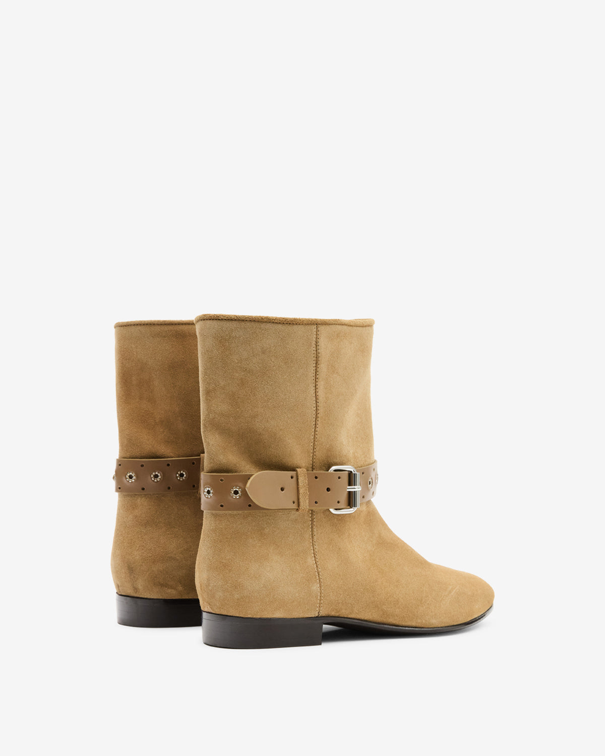 Bottines Reena — Taupe, vue 3 ; référence BO0295FAD3A07S50TA
