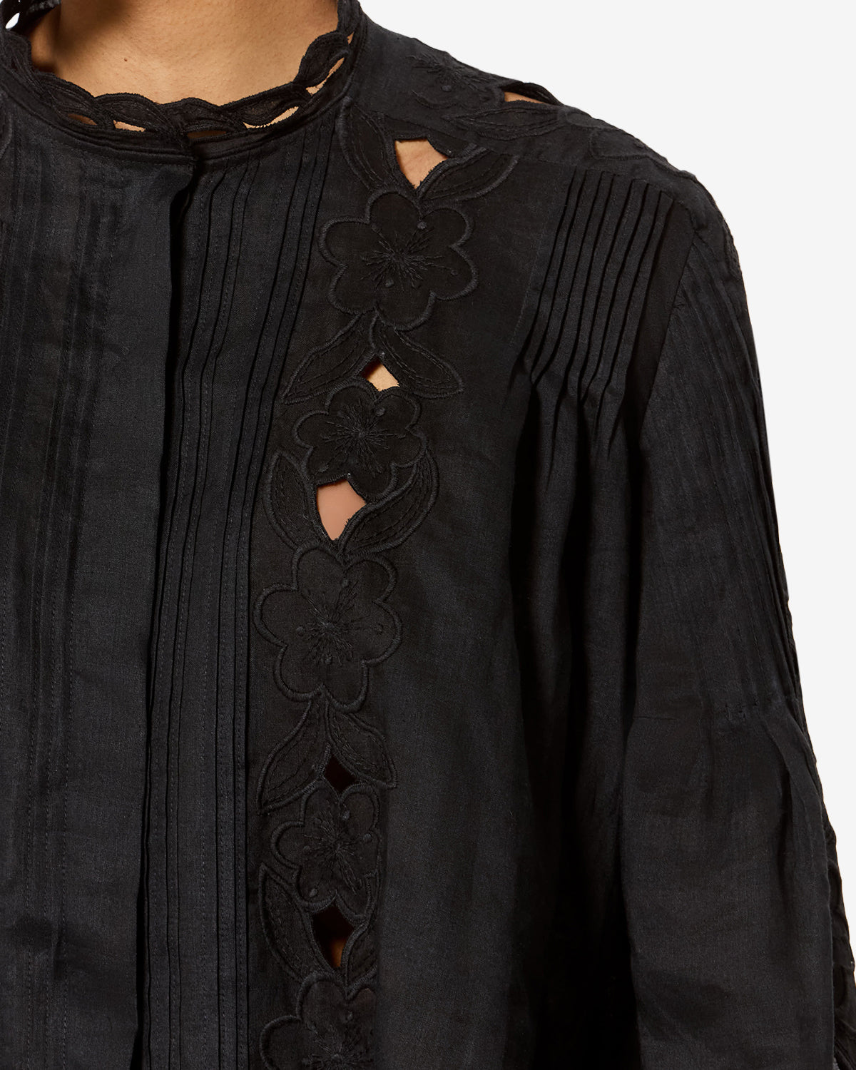 Blouse Rubra — Noir, vue 3 ; référence HT0964FAD3J12I01BK