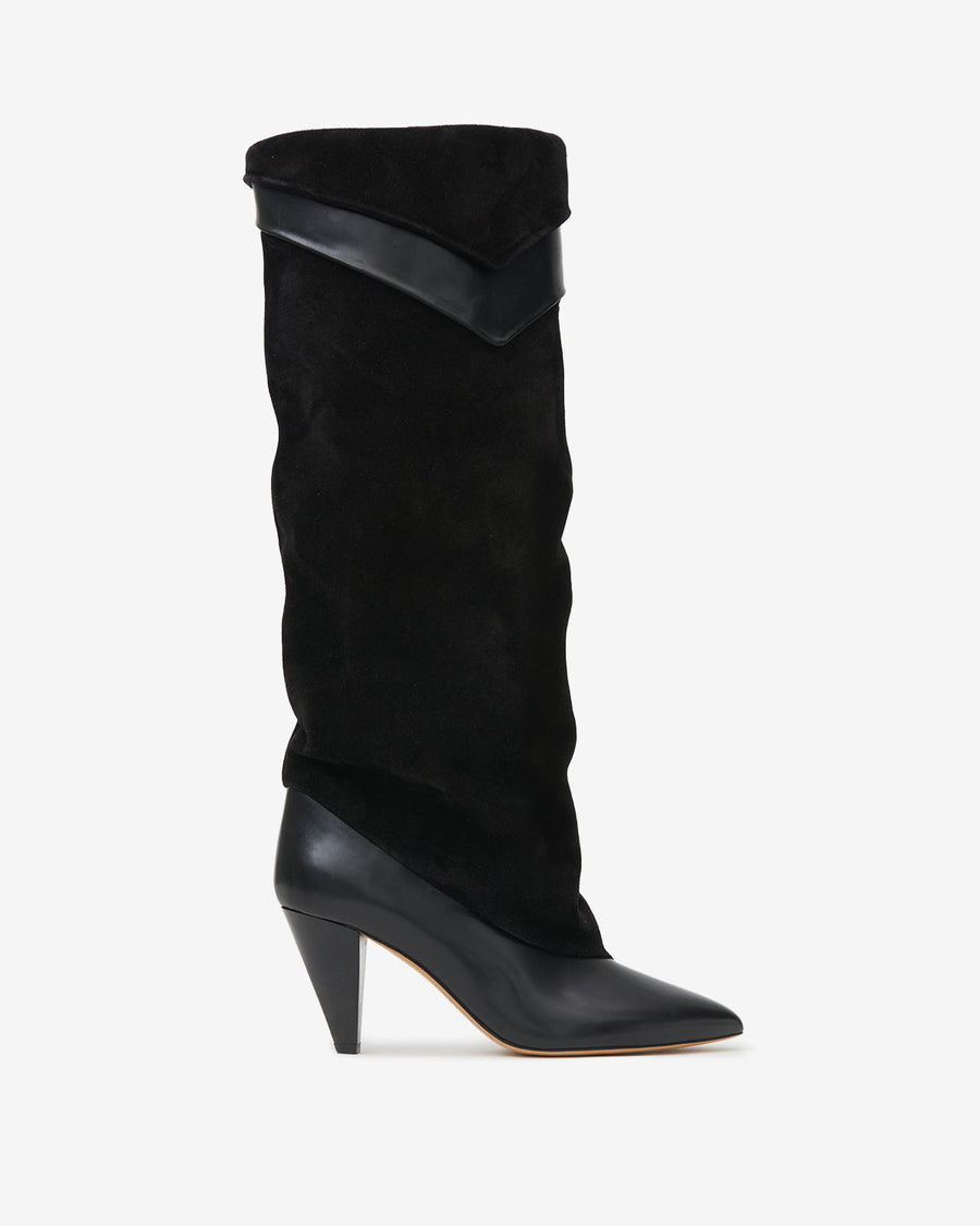 Bottes Lezra — Noir, vue 1 ; référence BT0054FAD3A01S01BK