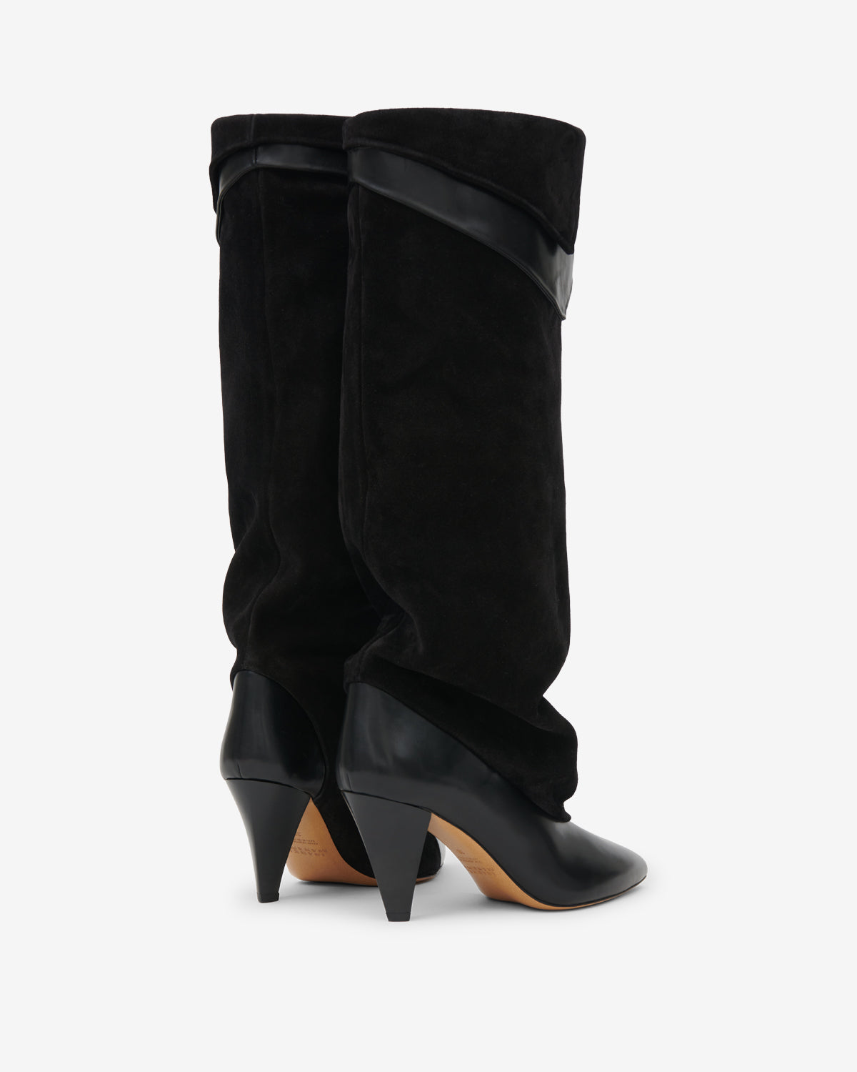 Bottes Lezra — Noir, vue 3 ; référence BT0054FAD3A01S01BK