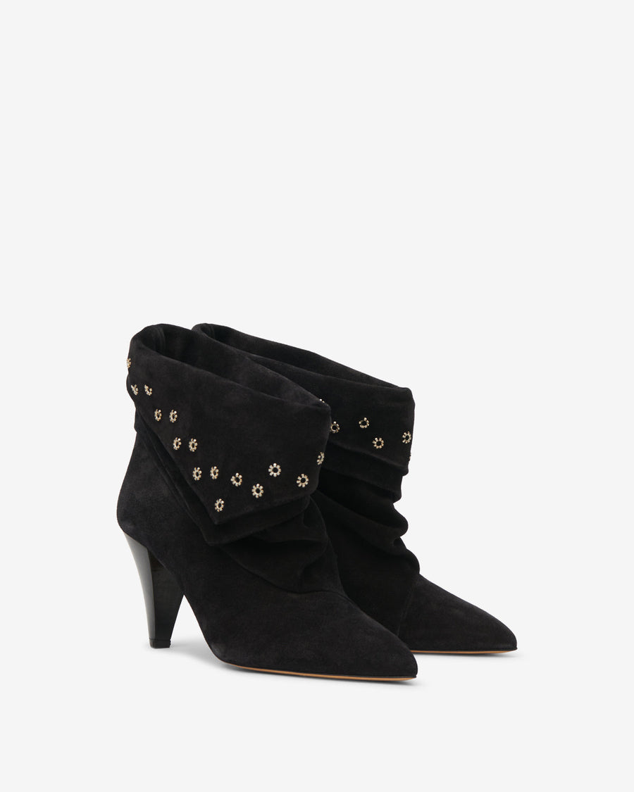 Bottines Lyone — Noir, vue 2 ; référence BO0278FAD3A02S01BK