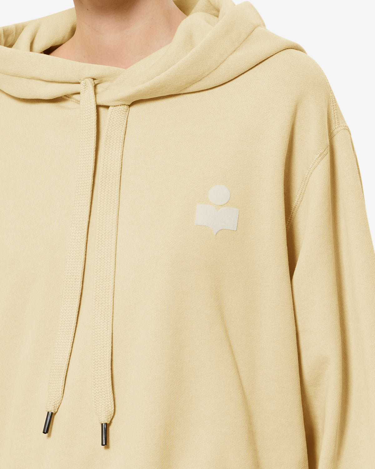 Sweatshirt Salmy — Clair jaune-écru, vue 3 ; référence SW0200FAD1M04ELWEC