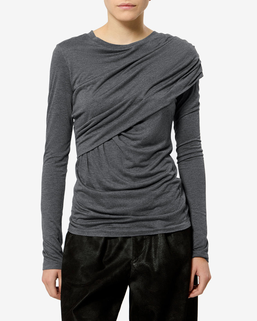Top Dressi — Gris, vue 1 ; référence HT0656FDD3K01E02GY