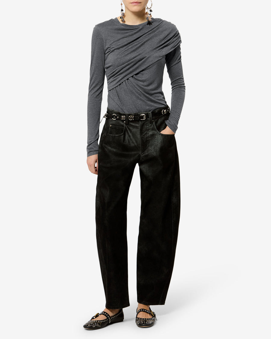 Top Dressi — Gris, vue 2 ; référence HT0656FDD3K01E02GY