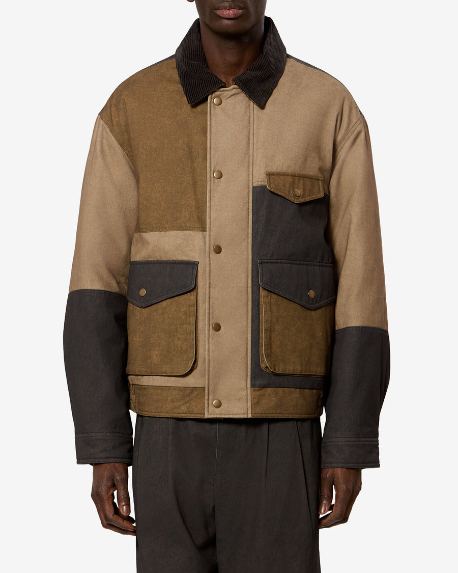 Veste Tores — Kaki, vue 1 ; référence VE0781HAD3G02H67KI