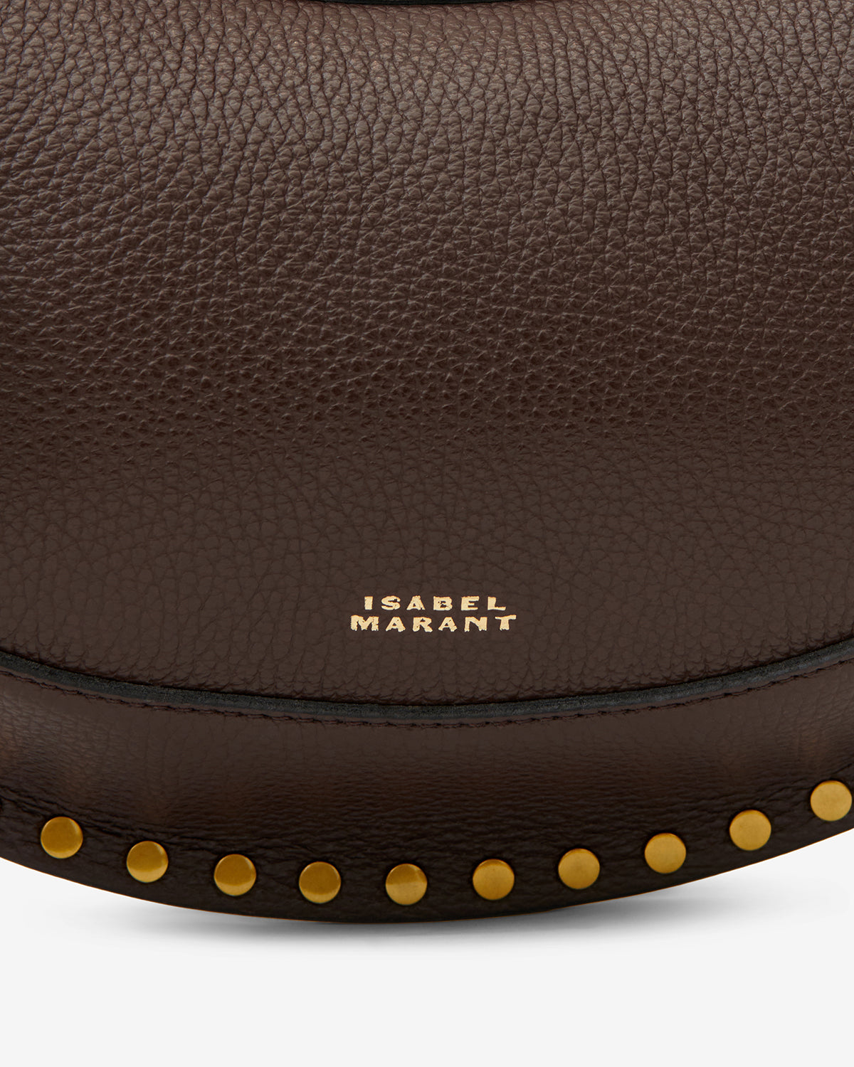 Sac Oskan Moon en cuir grainé — Café, vue 1 ; référence PP0003FAD1C04M50CF
