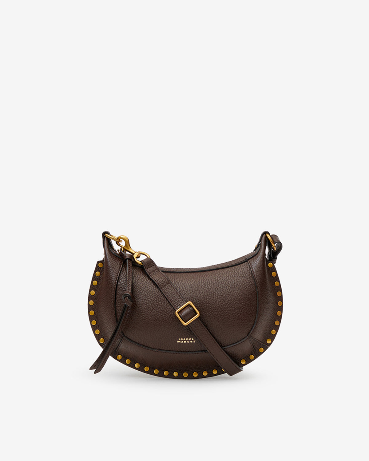 Sac Oskan Moon en cuir grainé — Café, vue 2 ; référence PP0003FAD1C04M50CF