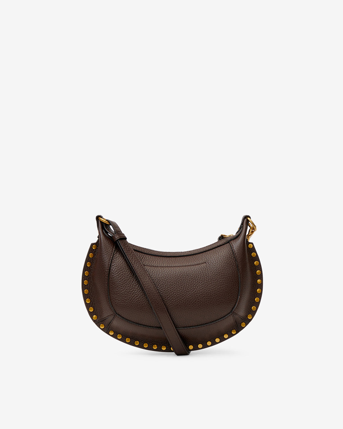 Sac Oskan Moon en cuir grainé — Café, vue 3 ; référence PP0003FAD1C04M50CF