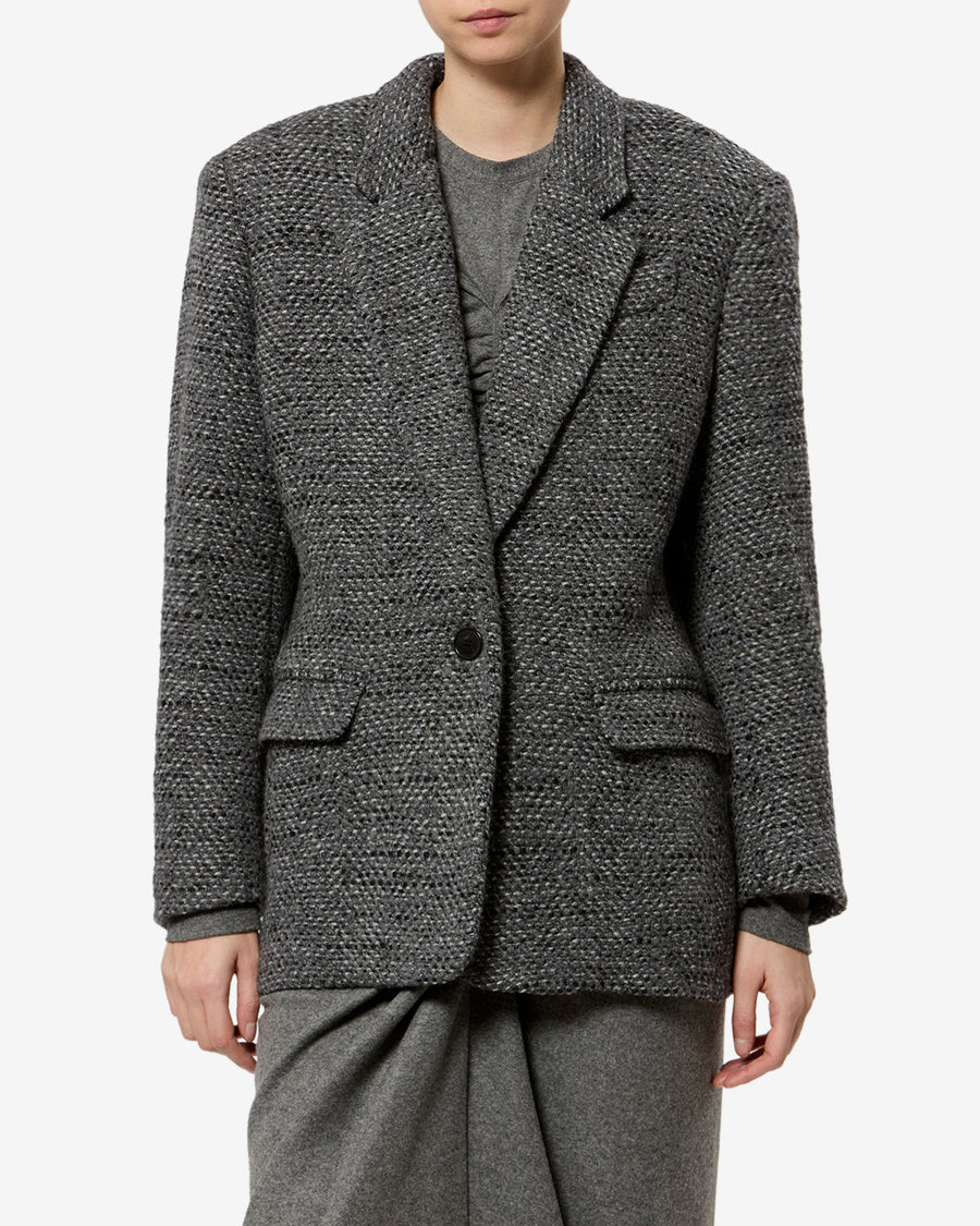 Veste Parly — Anthracite, vue 1 ; référence VE0767FAD3E02E02AN