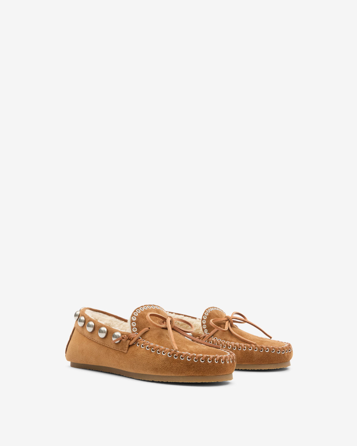 Mocassins Fitza — Cognac, vue 2 ; référence MC0019FAB3A25S50CO