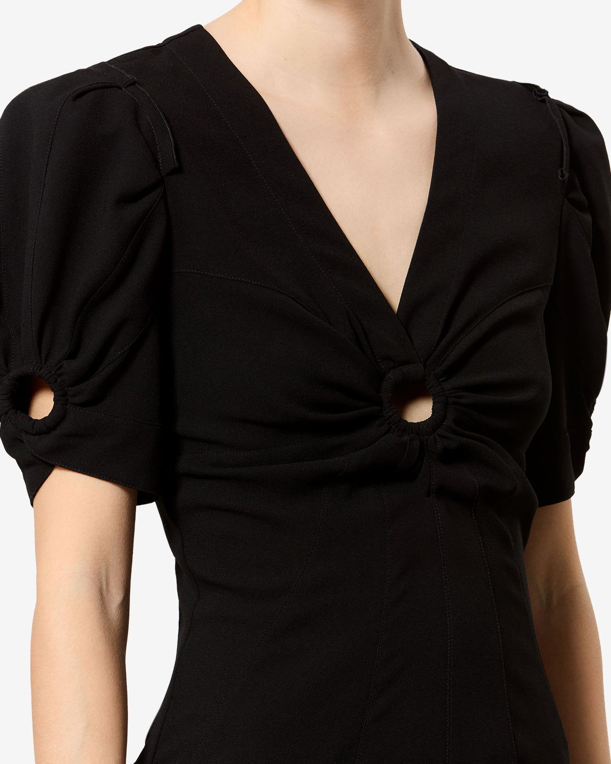 Robe Surelia — Noir, vue 2 ; référence RO1192FAD3J03I01BK