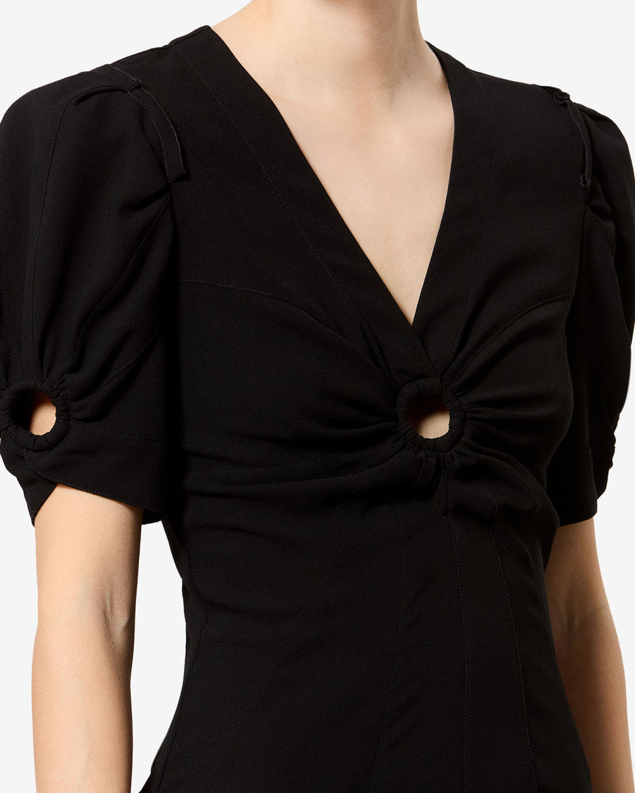 Robe Surelia — Noir, vue 2 ; référence RO1192FAD3J03I01BK