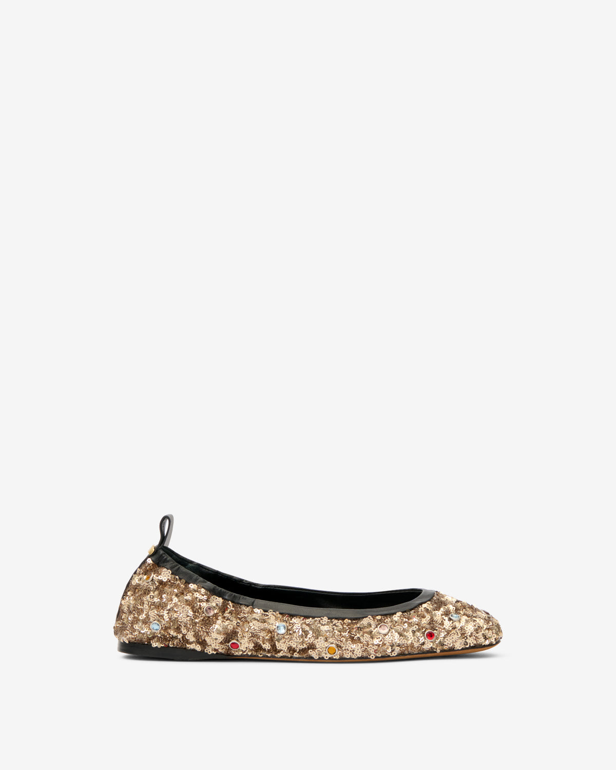 Ballerines Belna — Clair doré, vue 1 ; référence BN0005FED3A27S12LG