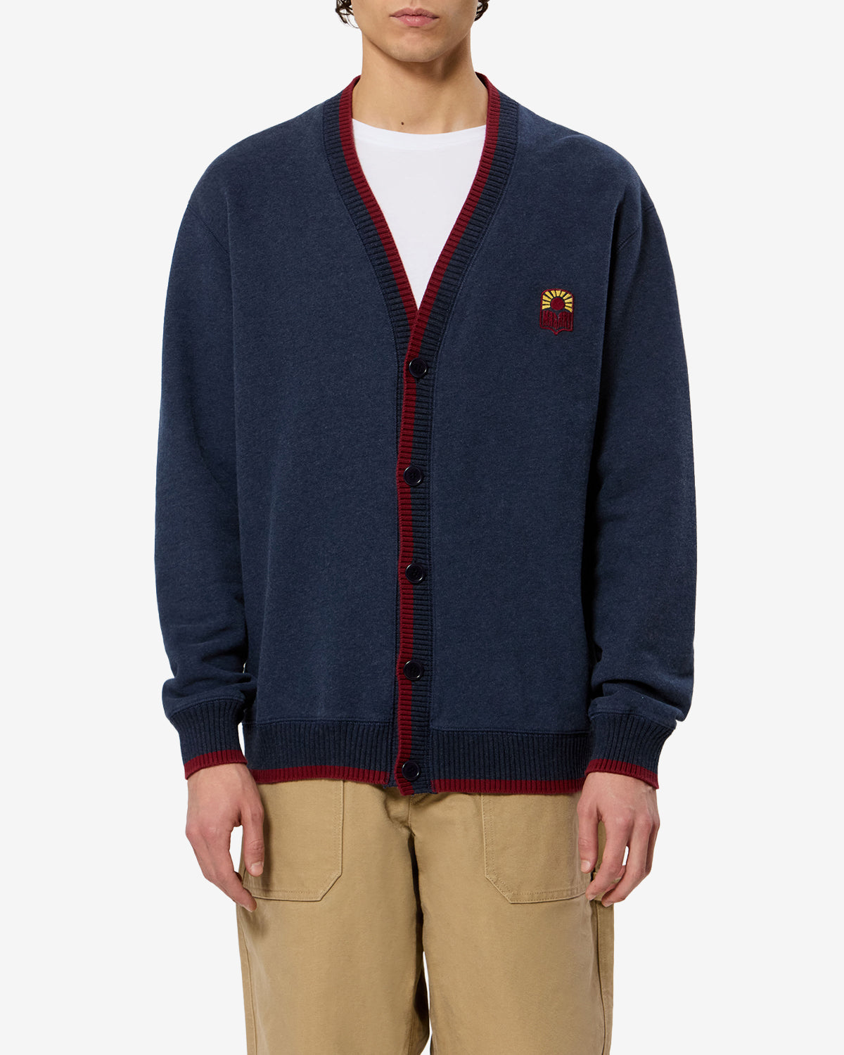 Sweatshirt Wallace — Bleu marine, vue 1 ; référence SW0199HAD3M03H30NA