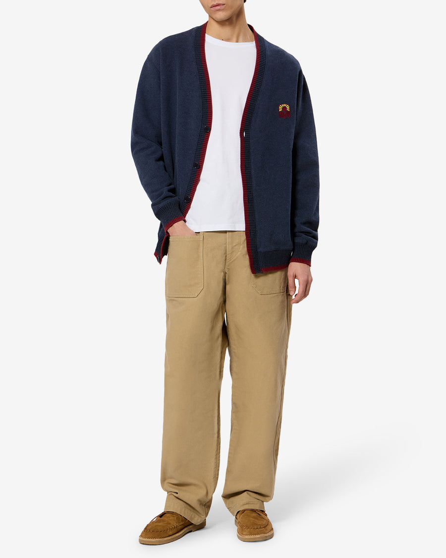 Sweatshirt Wallace — Bleu marine, vue 2 ; référence SW0199HAD3M03H30NA