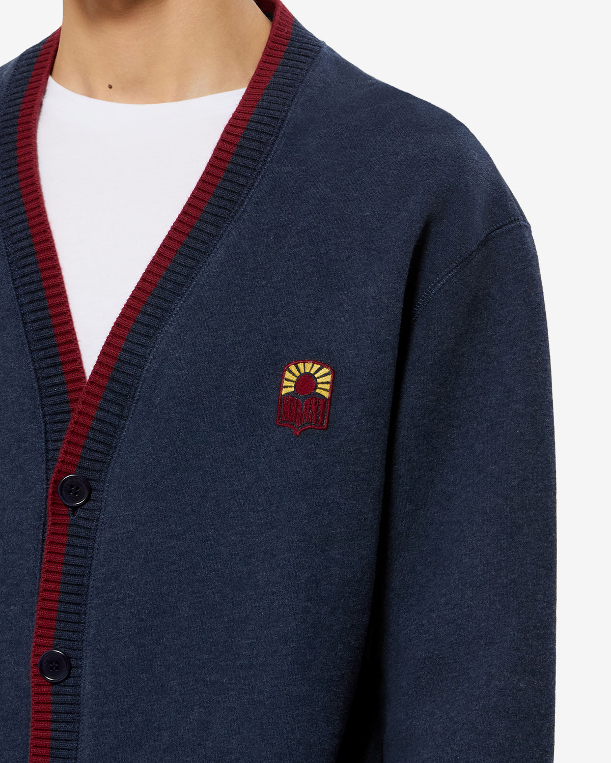 Sweatshirt Wallace — Bleu marine, vue 3 ; référence SW0199HAD3M03H30NA