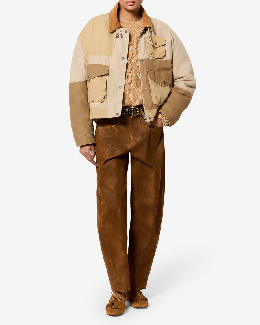 Veste Risla — Beige, vue 2 ; référence VE0715FAD3G03E90BE