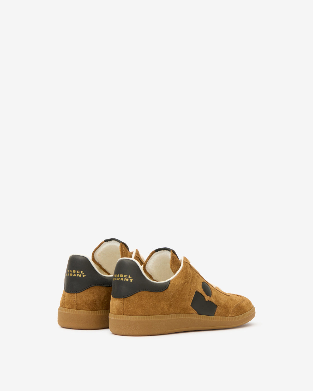 Baskets Bryce — Cognac-noir, vue 3 ; référence BK0014FAC1E09SCOBK